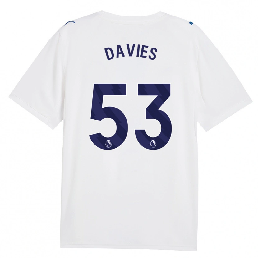 Danxen Damen Mayzee Davies #53 Marineweiß Ausweichtrikot Trikot 2026/27 T-Shirt