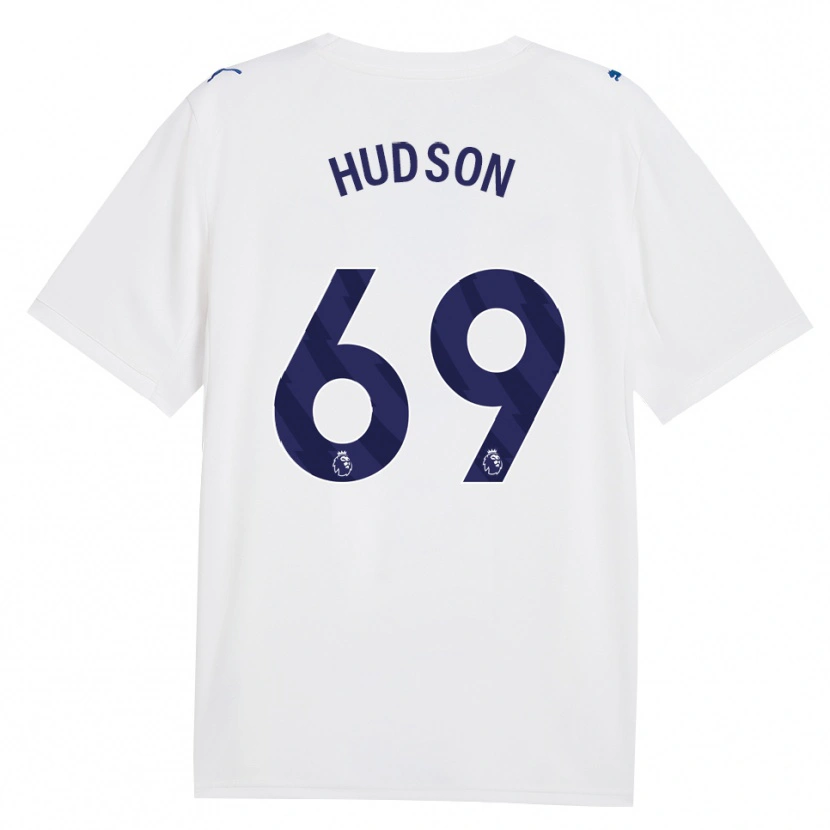 Danxen Damen Max Hudson #69 Marineweiß Ausweichtrikot Trikot 2026/27 T-Shirt