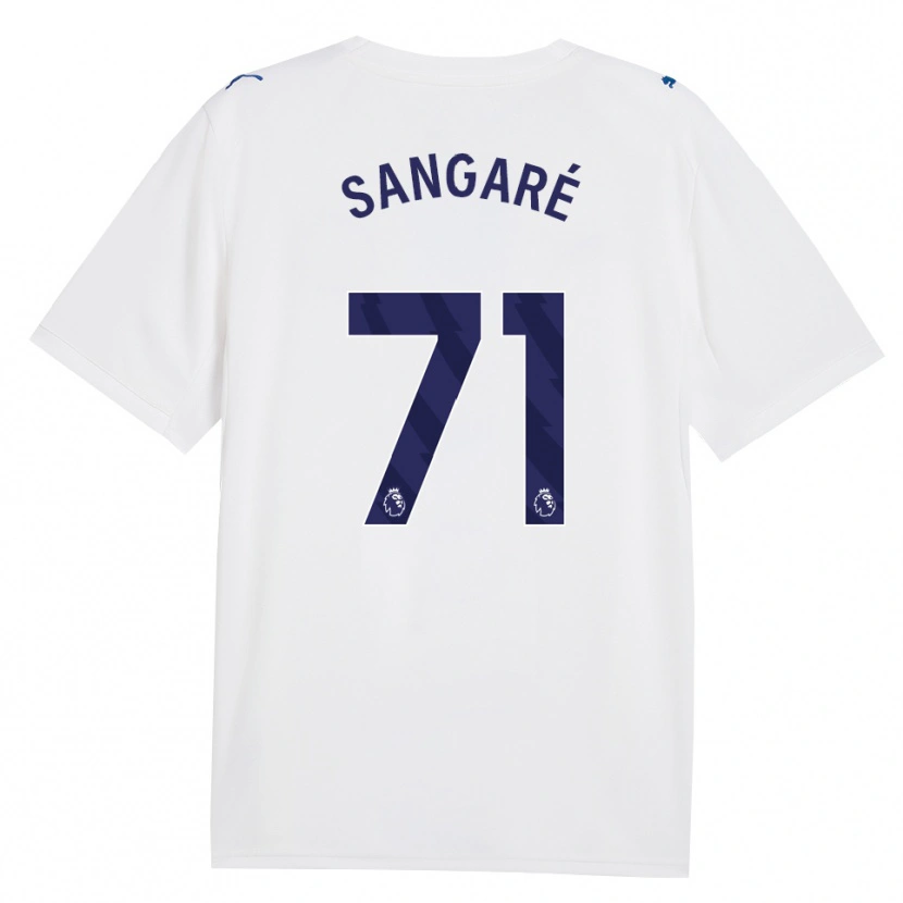 Danxen Damen Mahamadou Sangaré #71 Marineweiß Ausweichtrikot Trikot 2026/27 T-Shirt