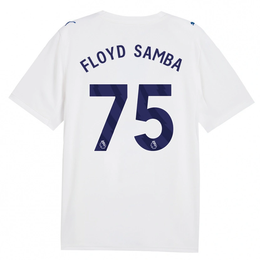 Danxen Damen Floyd Samba #75 Marineweiß Ausweichtrikot Trikot 2026/27 T-Shirt