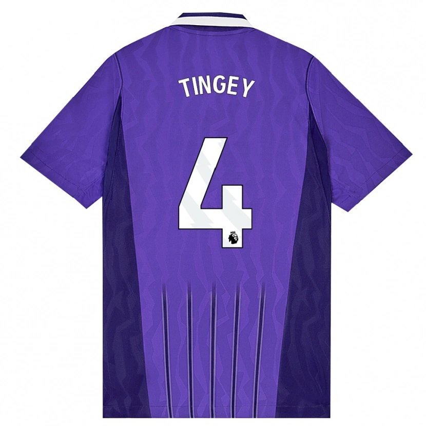 Danxen Damen Tyler Tingey #4 Violett Weiß Ausweichtrikot Trikot 2026/27 T-Shirt
