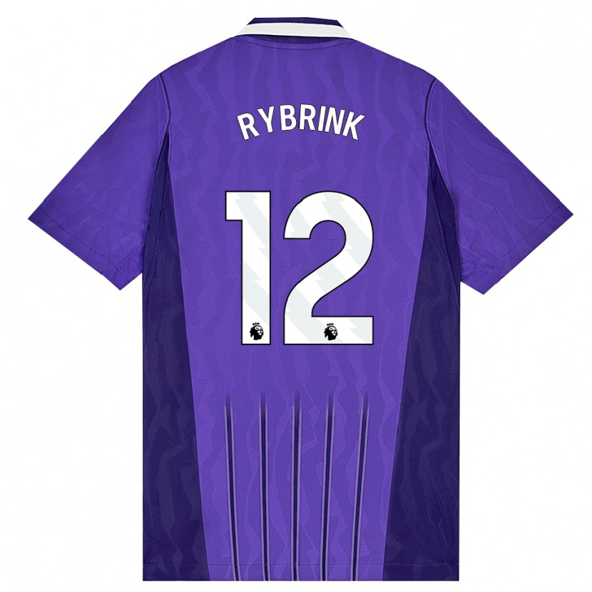 Danxen Damen Josefine Rybrink #12 Violett Weiß Ausweichtrikot Trikot 2026/27 T-Shirt