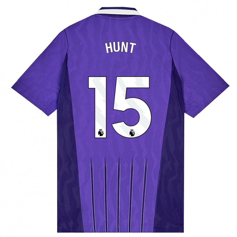 Danxen Damen Clare Hunt #15 Violett Weiß Ausweichtrikot Trikot 2026/27 T-Shirt