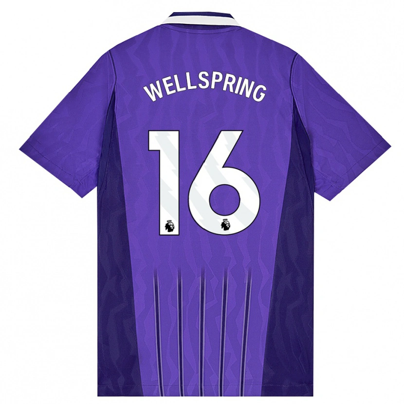 Danxen Damen Toju Wellspring #16 Violett Weiß Ausweichtrikot Trikot 2026/27 T-Shirt