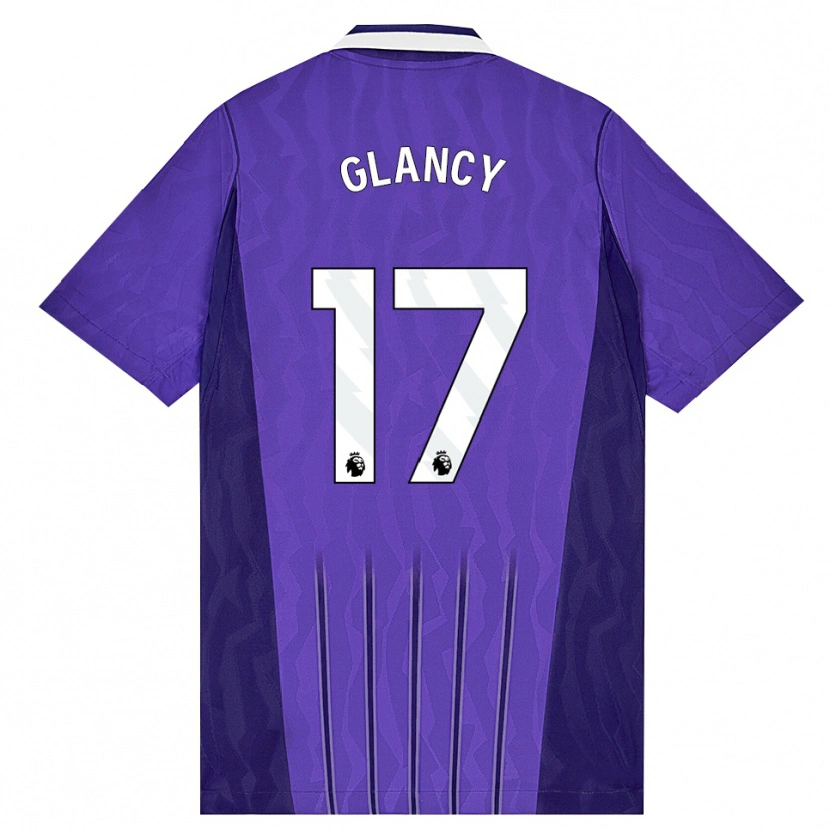 Danxen Damen Conall Glancy #17 Violett Weiß Ausweichtrikot Trikot 2026/27 T-Shirt