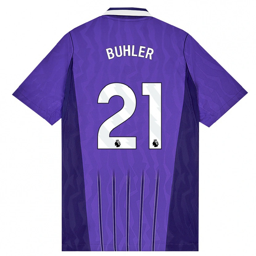 Danxen Damen Luana Bühler #21 Violett Weiß Ausweichtrikot Trikot 2026/27 T-Shirt
