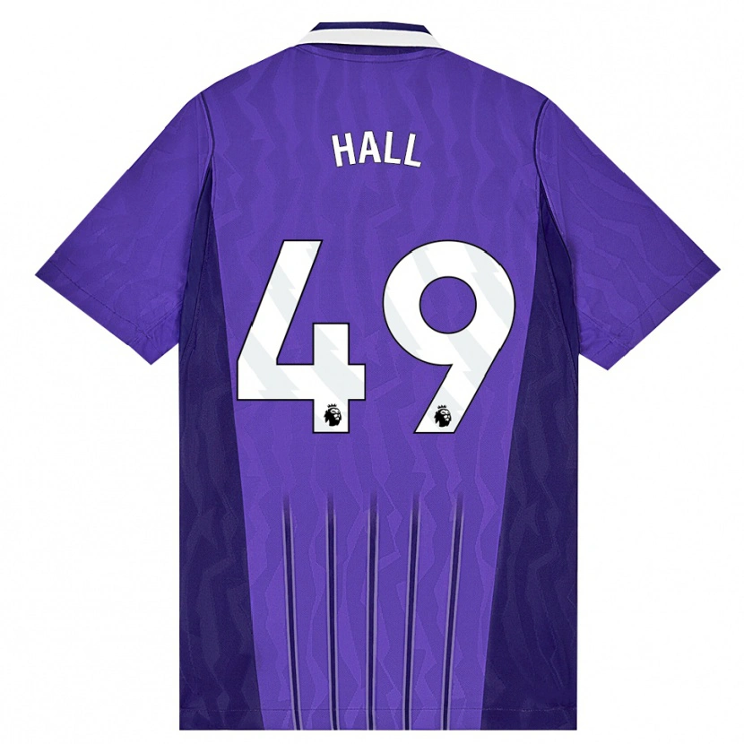 Danxen Damen Tyrese Hall #49 Violett Weiß Ausweichtrikot Trikot 2026/27 T-Shirt
