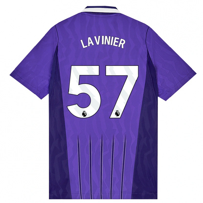 Danxen Damen Marcel Lavinier #57 Violett Weiß Ausweichtrikot Trikot 2026/27 T-Shirt