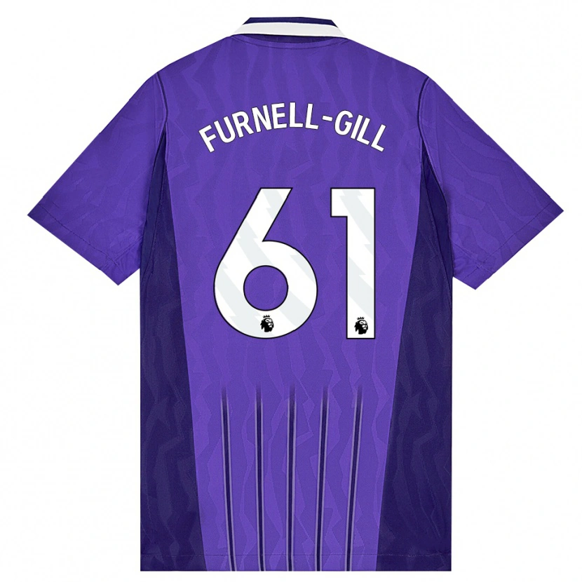Danxen Damen Luca Furnell-Gill #61 Violett Weiß Ausweichtrikot Trikot 2026/27 T-Shirt