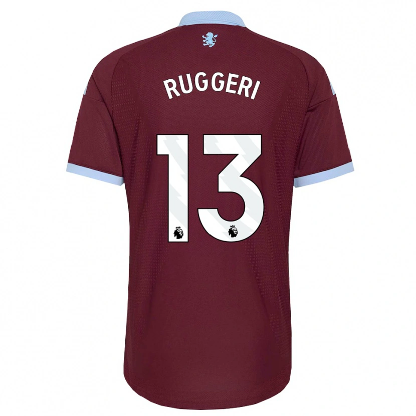 Danxen Damen Matteo Ruggeri #13 Kornblumenblau Burgund Heimtrikot Trikot 2026/27 T-Shirt