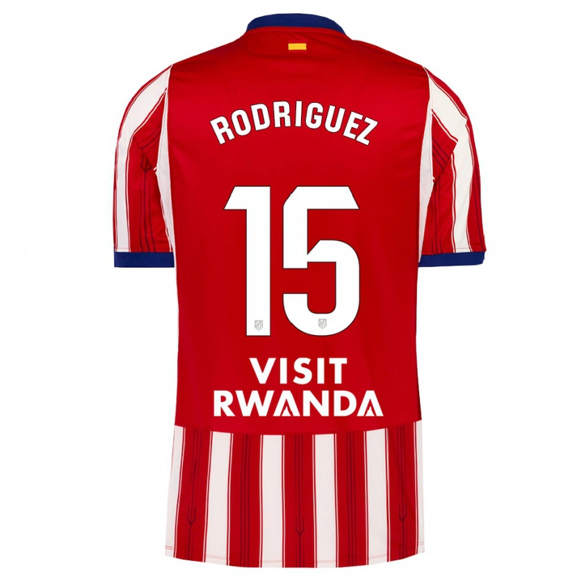 Danxen Kinder Cinta Rodríguez #15 Königsblau Rot Weiß Heimtrikot Trikot 2026/27 T-Shirt