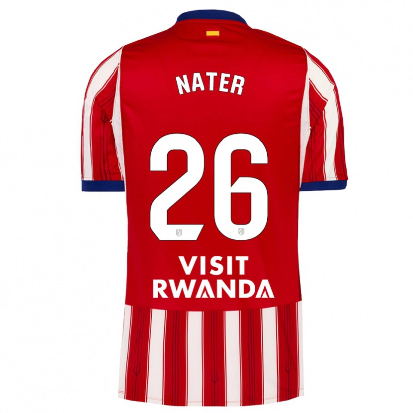 Danxen Kinder Silvano Nater #26 Königsblau Rot Weiß Heimtrikot Trikot 2026/27 T-Shirt