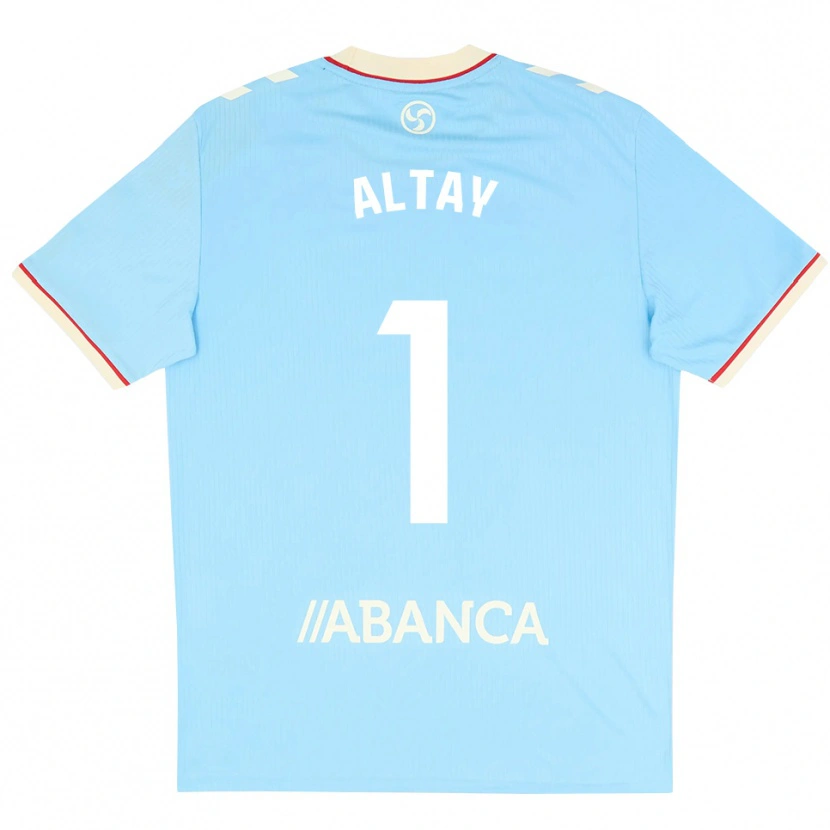 Danxen Kinder Altay Bayındır #1 Himmelblau Weiß Rot Heimtrikot Trikot 2026/27 T-Shirt