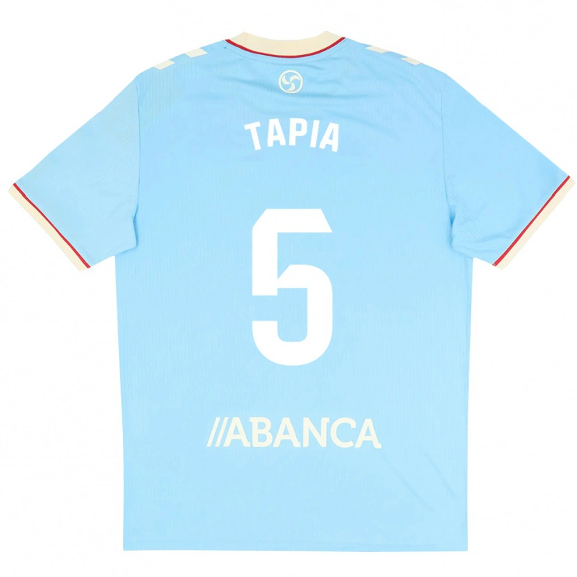 Danxen Kinder Renato Tapia #5 Himmelblau Weiß Rot Heimtrikot Trikot 2026/27 T-Shirt