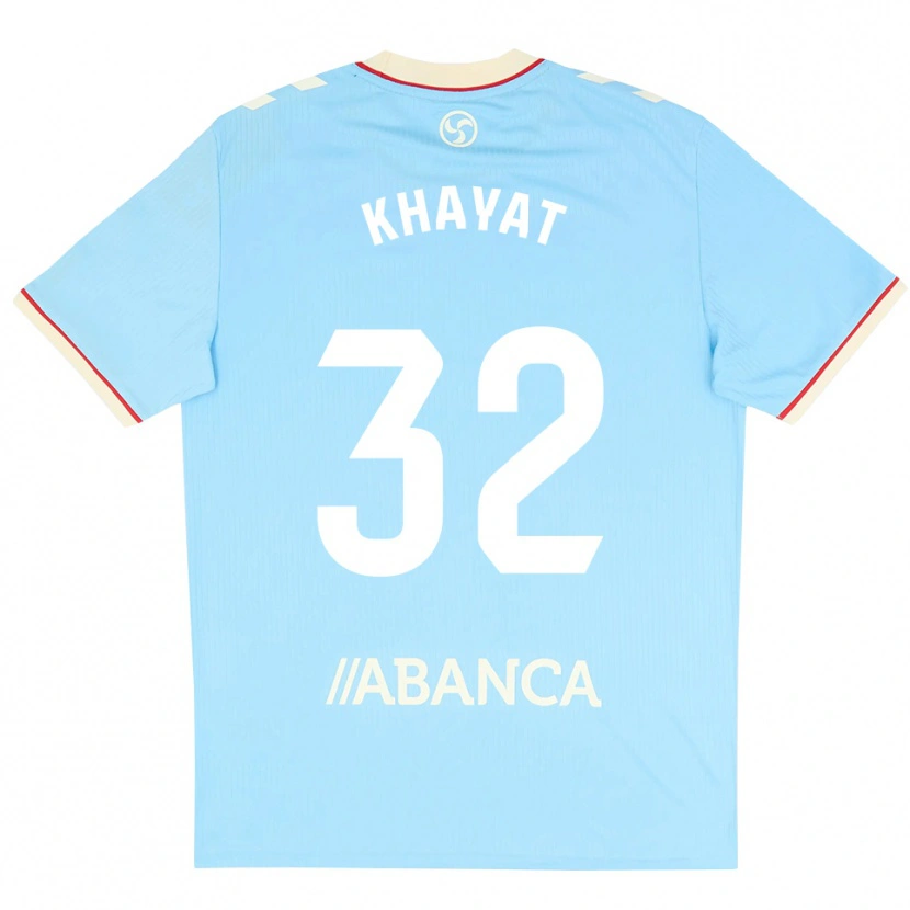 Danxen Kinder Anthony Khayat #32 Himmelblau Weiß Rot Heimtrikot Trikot 2026/27 T-Shirt