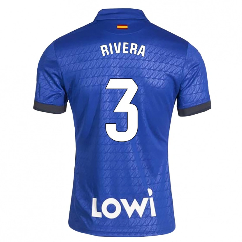 Danxen Kinder Gorka Rivera #3 Blau Weiß Schwarz Heimtrikot Trikot 2026/27 T-Shirt
