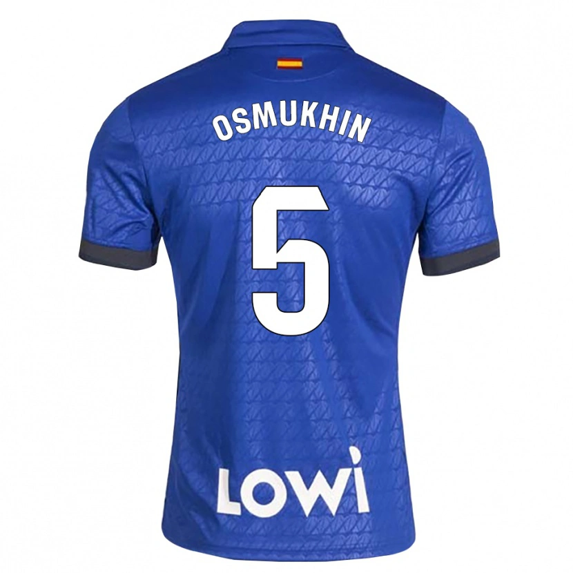 Danxen Kinder Zakhar Osmukhin #5 Blau Weiß Schwarz Heimtrikot Trikot 2026/27 T-Shirt