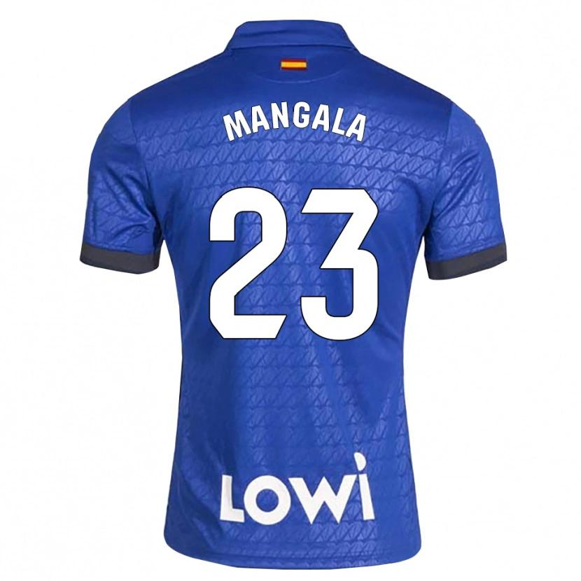Danxen Kinder Orel Mangala #23 Blau Weiß Schwarz Heimtrikot Trikot 2026/27 T-Shirt