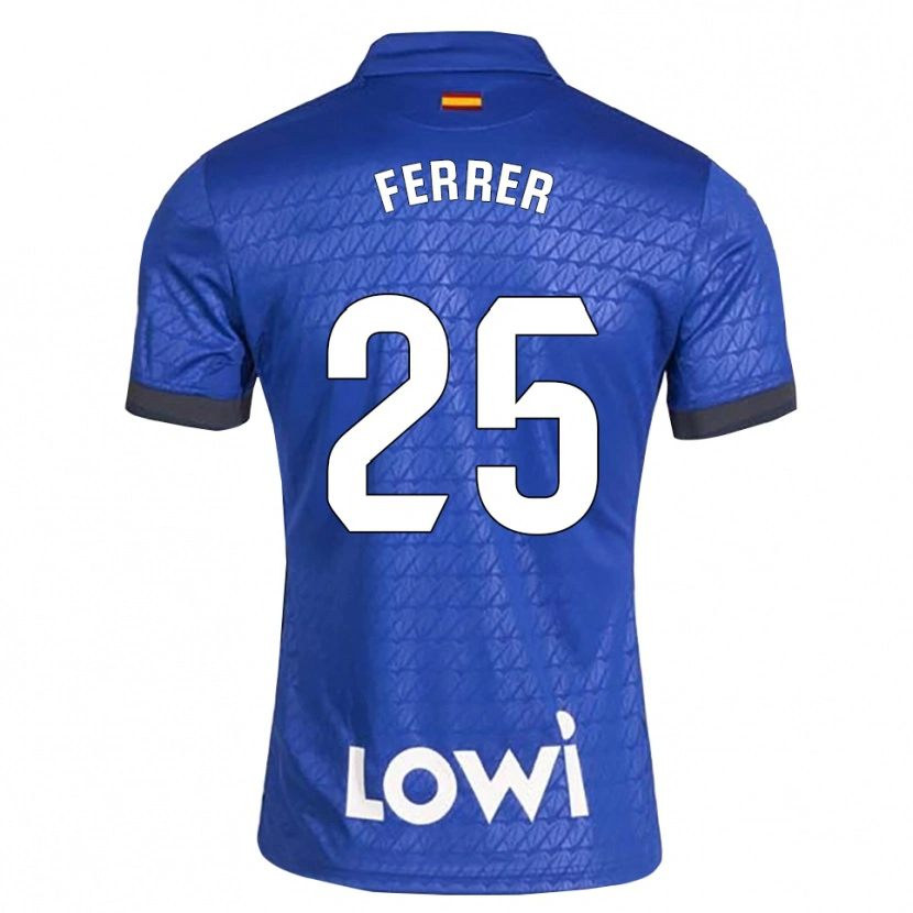 Danxen Kinder Diego Ferrer #25 Blau Weiß Schwarz Heimtrikot Trikot 2026/27 T-Shirt