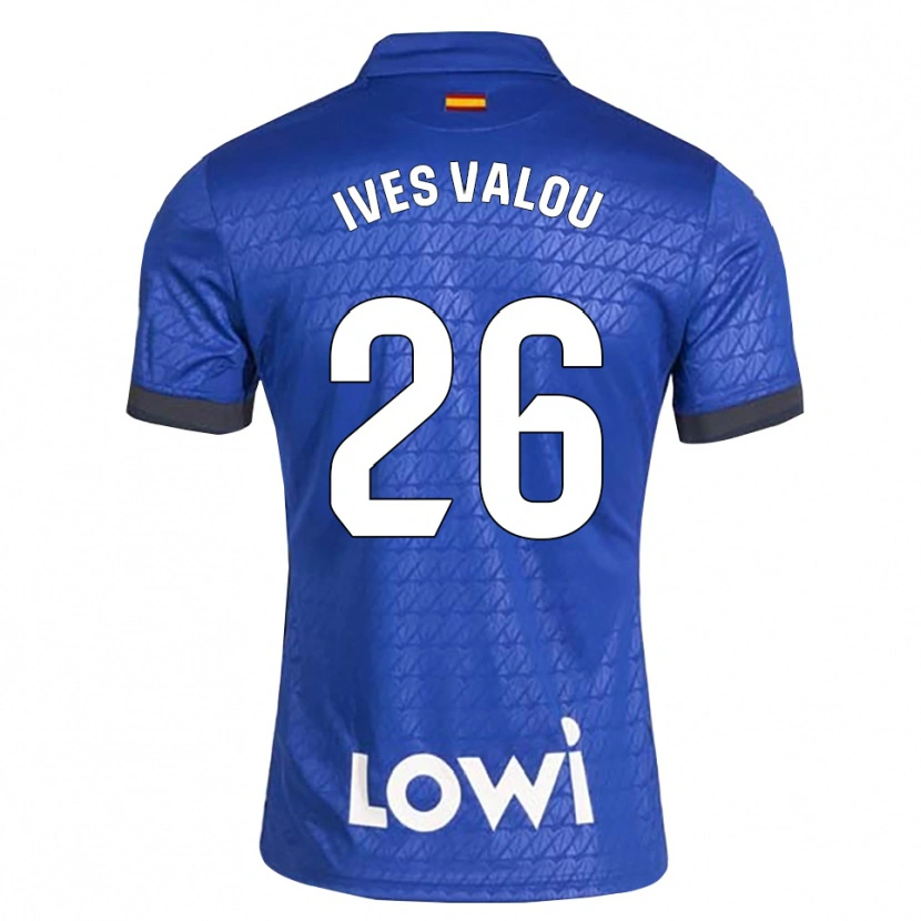 Danxen Kinder Jean Ives Valou #26 Blau Weiß Schwarz Heimtrikot Trikot 2026/27 T-Shirt
