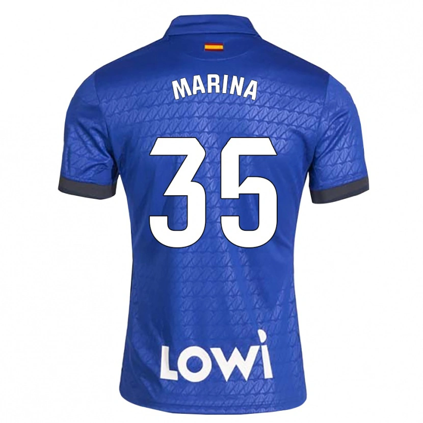 Danxen Kinder Nacho Marina #35 Blau Weiß Schwarz Heimtrikot Trikot 2026/27 T-Shirt