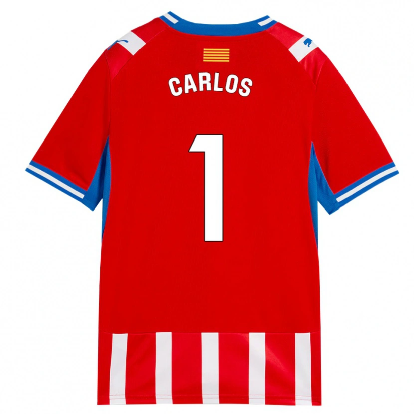 Danxen Kinder Juan Carlos #1 Rot Weiß Himmelblau Heimtrikot Trikot 2026/27 T-Shirt