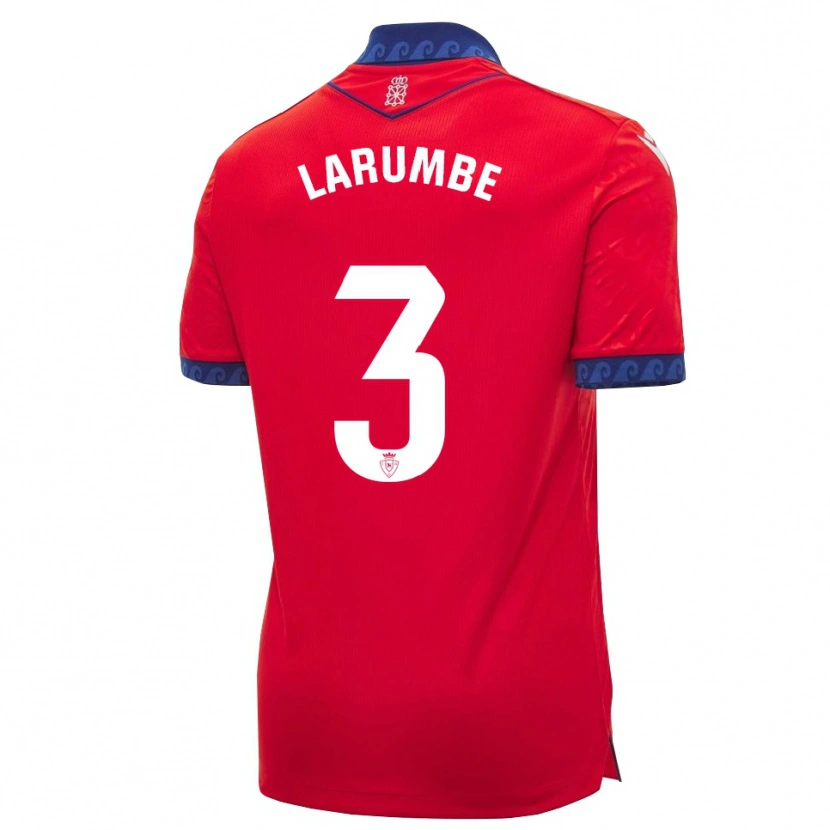 Danxen Kinder Saioa Larumbe Beloqui #3 Rot Marineblau Weiß Heimtrikot Trikot 2026/27 T-Shirt