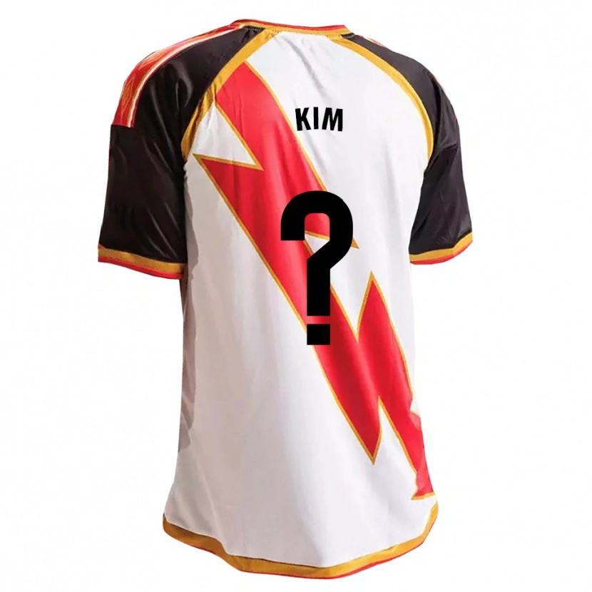 Danxen Kinder Nathaniel Kim #0 Schwarz Rot Weiß Gold Heimtrikot Trikot 2026/27 T-Shirt