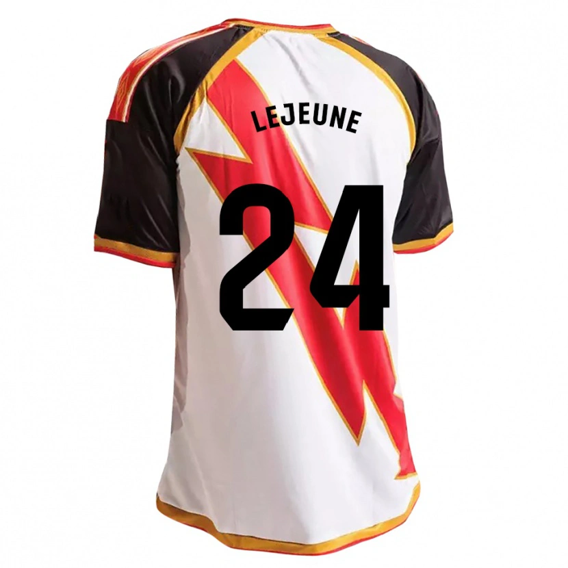 Danxen Kinder Florian Lejeune #24 Schwarz Rot Weiß Gold Heimtrikot Trikot 2026/27 T-Shirt