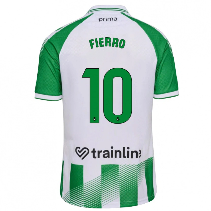 Danxen Kinder Enzo Fierro #10 Hellgrün Schwarz Weiß Heimtrikot Trikot 2026/27 T-Shirt