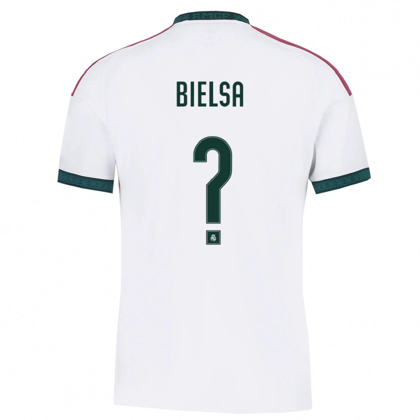Danxen Kinder Adrián Bielsa #0 Dunkelgrün Weiß Rot Heimtrikot Trikot 2026/27 T-Shirt