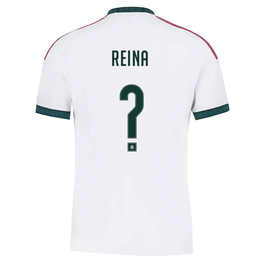 Danxen Kinder Darío Reina #0 Dunkelgrün Weiß Rot Heimtrikot Trikot 2026/27 T-Shirt