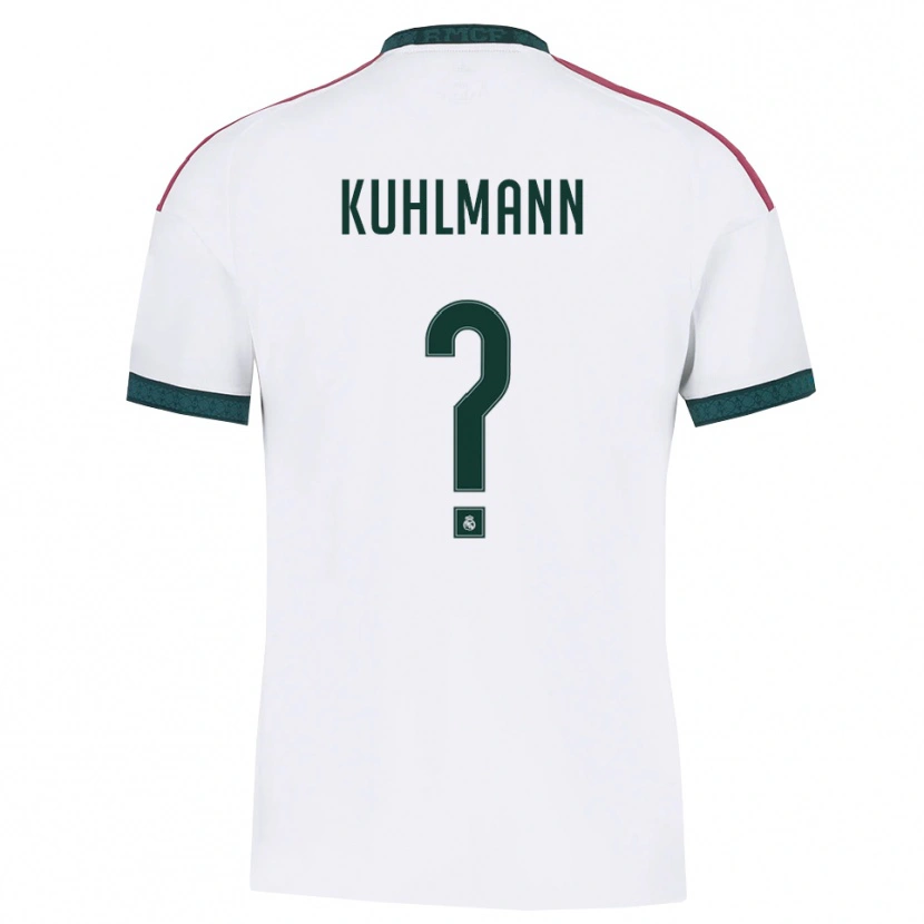 Danxen Kinder Quim Kuhlmann #0 Dunkelgrün Weiß Rot Heimtrikot Trikot 2026/27 T-Shirt