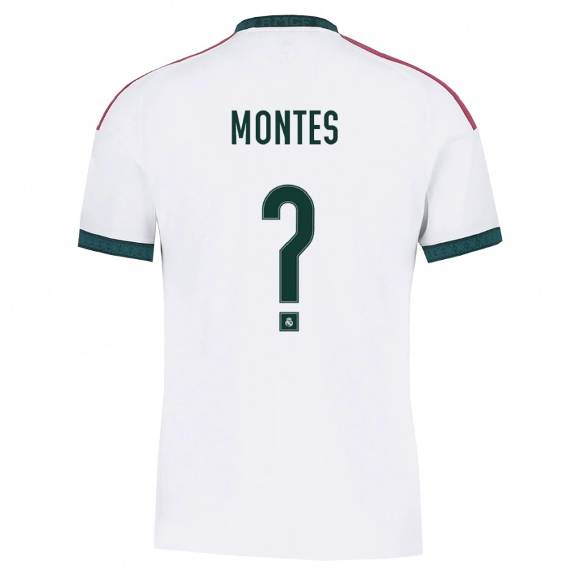 Danxen Kinder Thiago Montes #0 Dunkelgrün Weiß Rot Heimtrikot Trikot 2026/27 T-Shirt