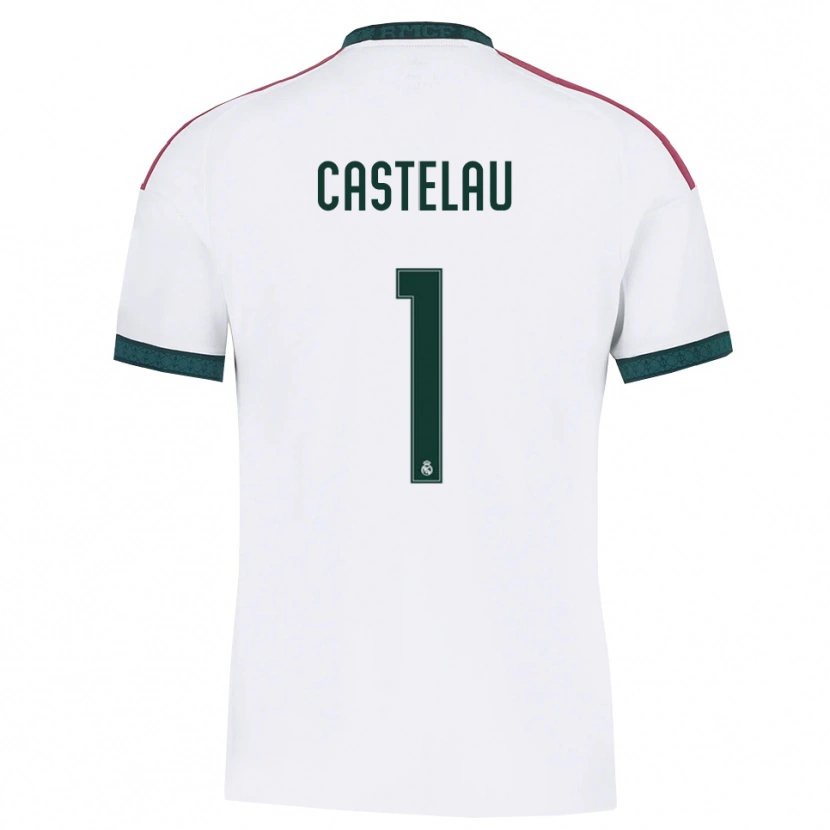 Danxen Kinder Alber Castelau #1 Dunkelgrün Weiß Rot Heimtrikot Trikot 2026/27 T-Shirt