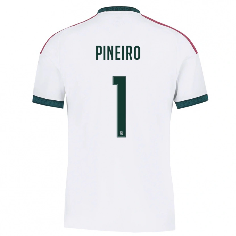 Danxen Kinder Diego Pineiro #1 Dunkelgrün Weiß Rot Heimtrikot Trikot 2026/27 T-Shirt