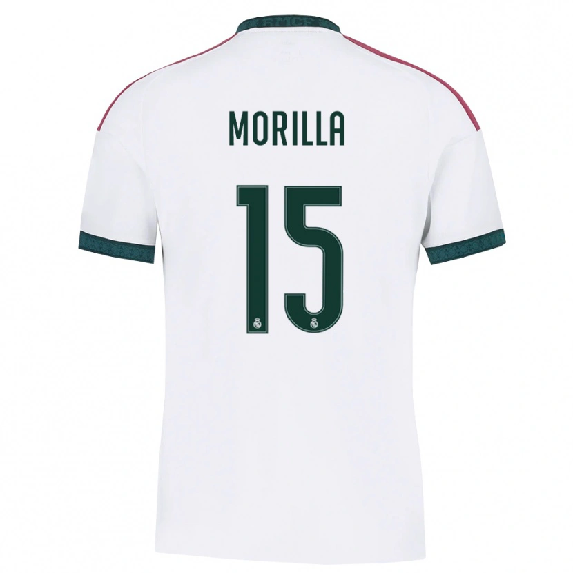 Danxen Kinder Jairo Morilla #15 Dunkelgrün Weiß Rot Heimtrikot Trikot 2026/27 T-Shirt
