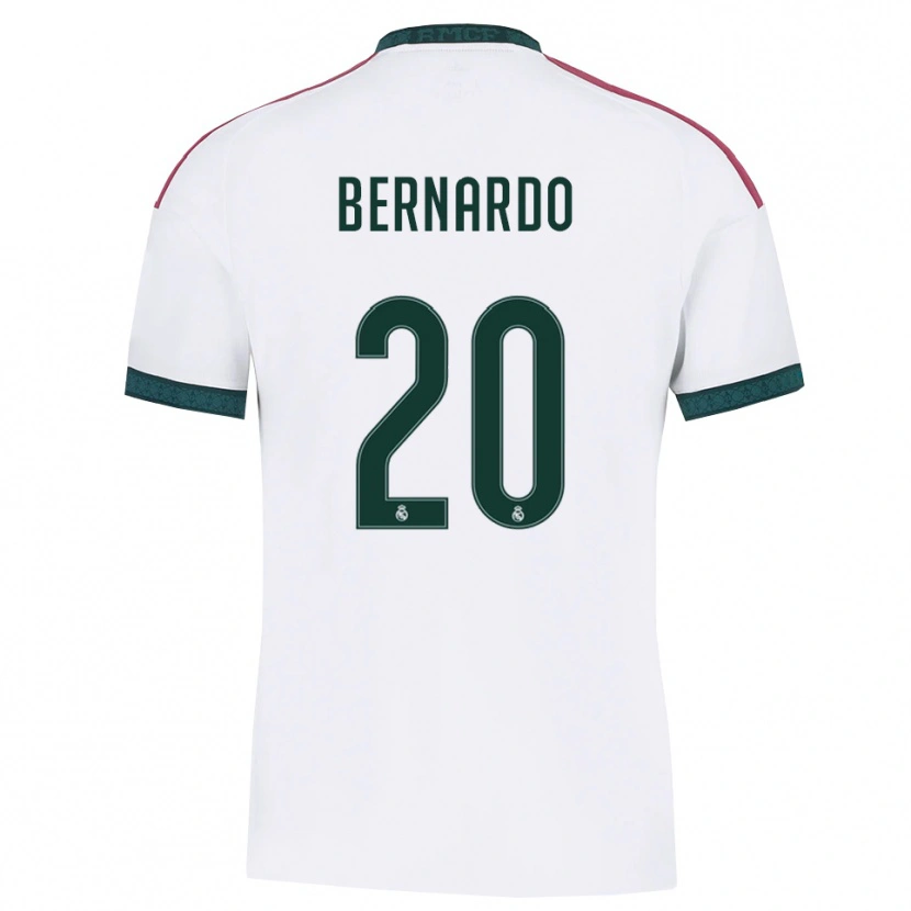 Danxen Kinder Bernardo Silva #20 Dunkelgrün Weiß Rot Heimtrikot Trikot 2026/27 T-Shirt