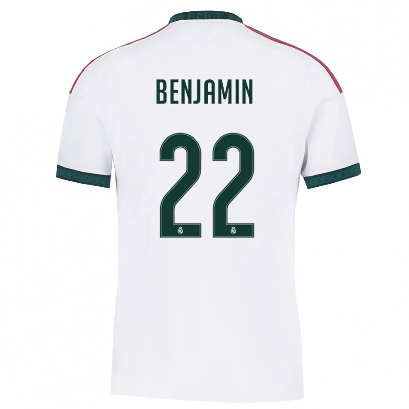 Danxen Kinder Emanuel Benjamín De Santana Balbinot #22 Dunkelgrün Weiß Rot Heimtrikot Trikot 2026/27 T-Shirt