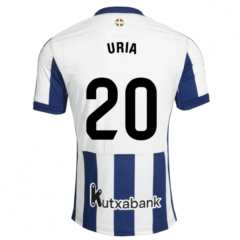 Danxen Kinder Mirari Uria #20 Marineweiß Goldrute Heimtrikot Trikot 2026/27 T-Shirt
