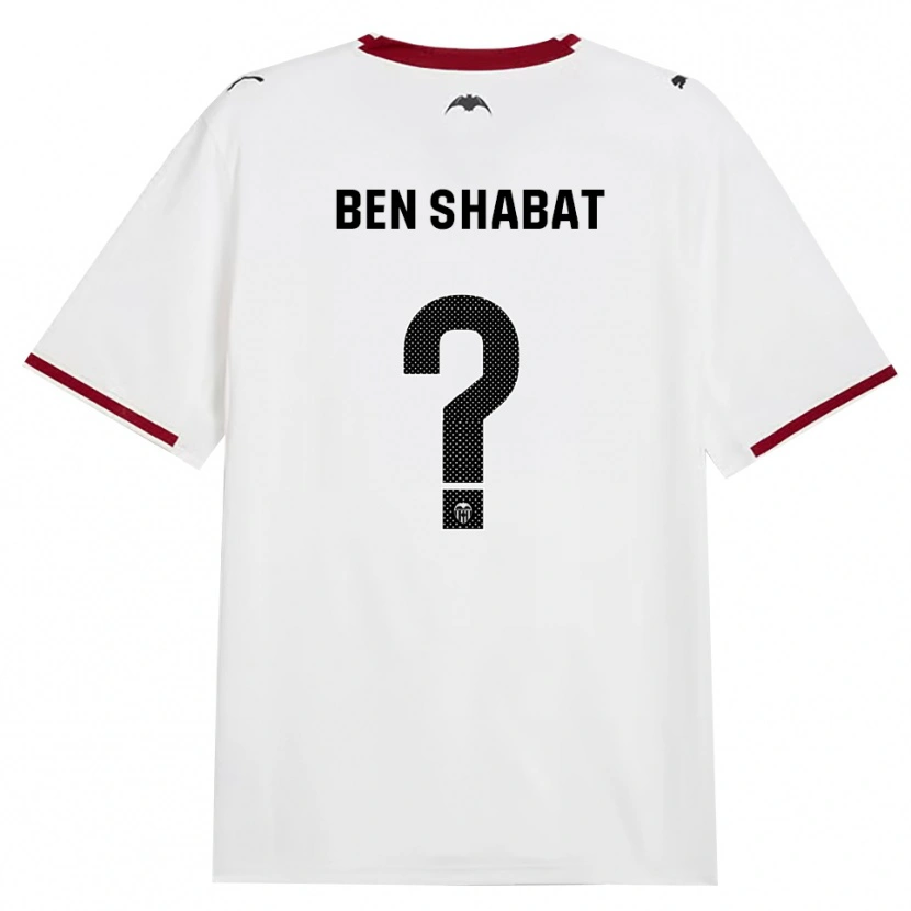 Danxen Kinder Arad Ben Shabat #0 Schwarz Weiß Rot Gelb Heimtrikot Trikot 2026/27 T-Shirt