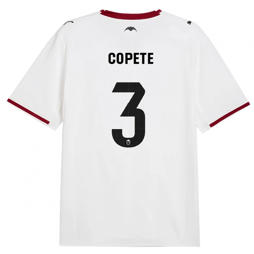 Danxen Kinder José Copete #3 Schwarz Weiß Rot Gelb Heimtrikot Trikot 2026/27 T-Shirt