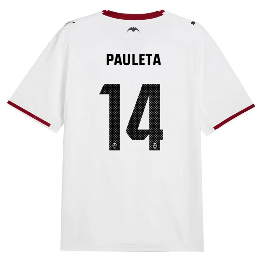 Danxen Kinder Paula Sancho González #14 Schwarz Weiß Rot Gelb Heimtrikot Trikot 2026/27 T-Shirt