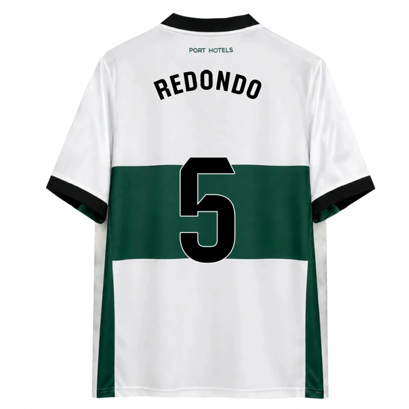 Danxen Kinder Federico Redondo #5 Grün Weiß Rot Heimtrikot Trikot 2026/27 T-Shirt
