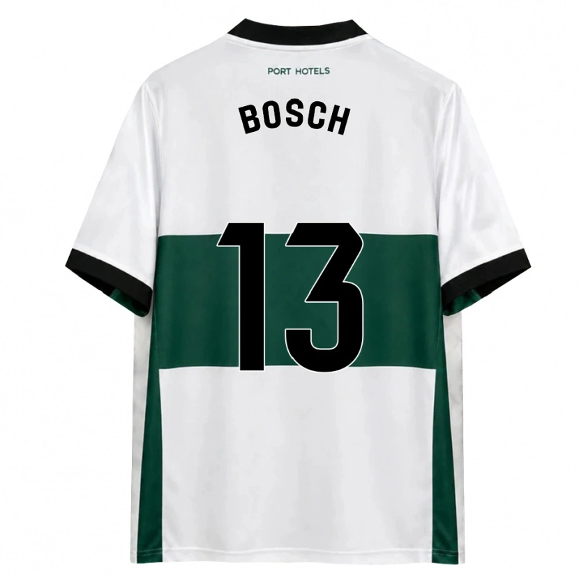 Danxen Kinder Owen Bosch #13 Grün Weiß Rot Heimtrikot Trikot 2026/27 T-Shirt