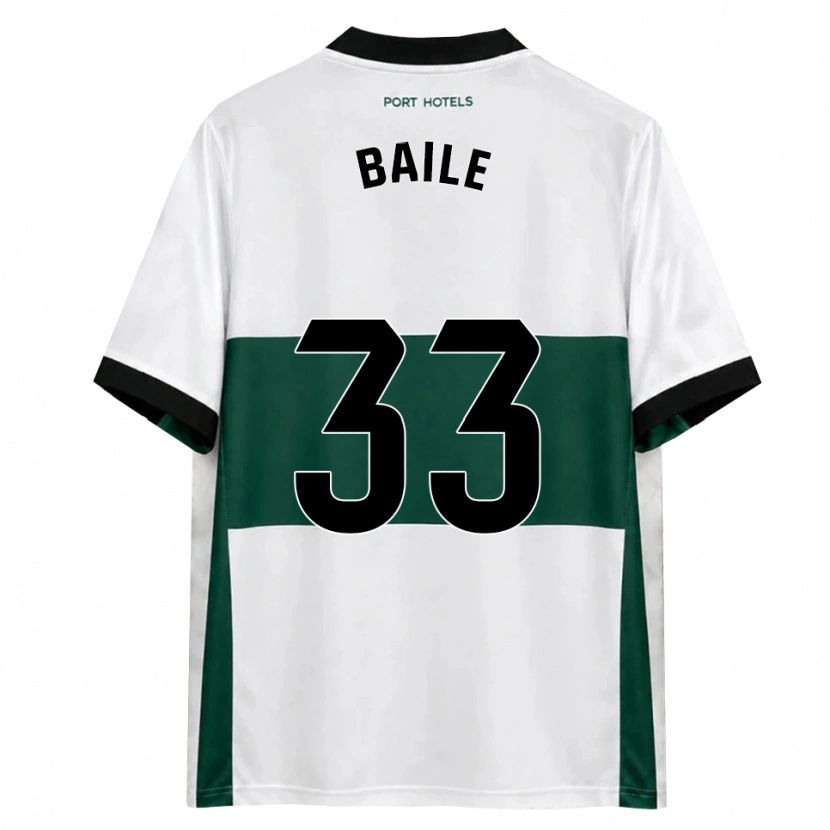 Danxen Kinder Andrés Baile #33 Grün Weiß Rot Heimtrikot Trikot 2026/27 T-Shirt