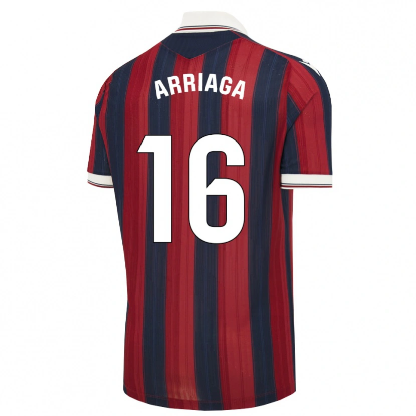 Danxen Kinder Kervin Arriaga #16 Mitternachtsblau Rot Heimtrikot Trikot 2026/27 T-Shirt