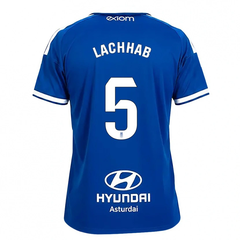 Danxen Kinder Youness Lachhab #5 Mittelblau Weiß Heimtrikot Trikot 2026/27 T-Shirt