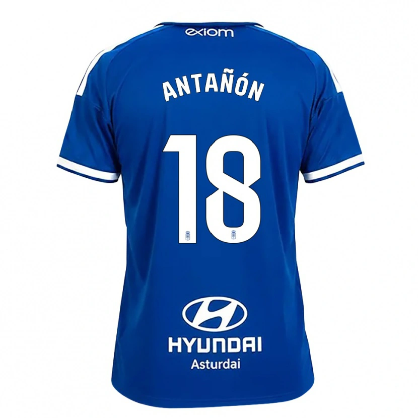 Danxen Kinder Lucas Antañón #18 Mittelblau Weiß Heimtrikot Trikot 2026/27 T-Shirt