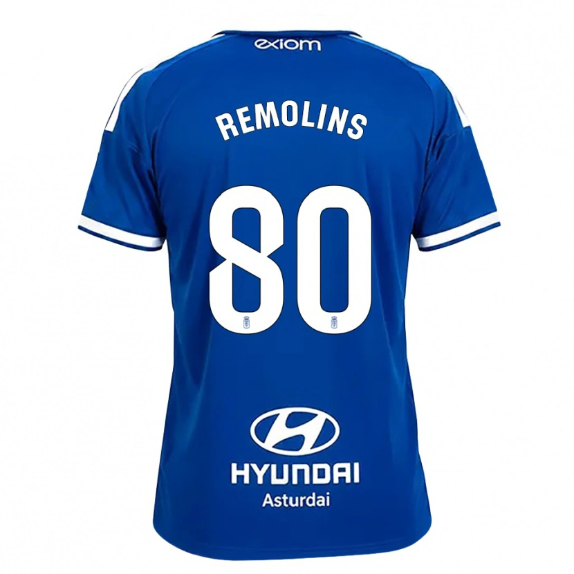Danxen Kinder Ot Remolins #80 Mittelblau Weiß Heimtrikot Trikot 2026/27 T-Shirt